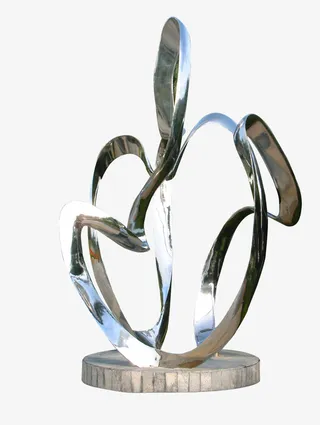 不锈钢雕塑免抠