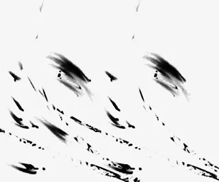 雪地上的脚印免抠