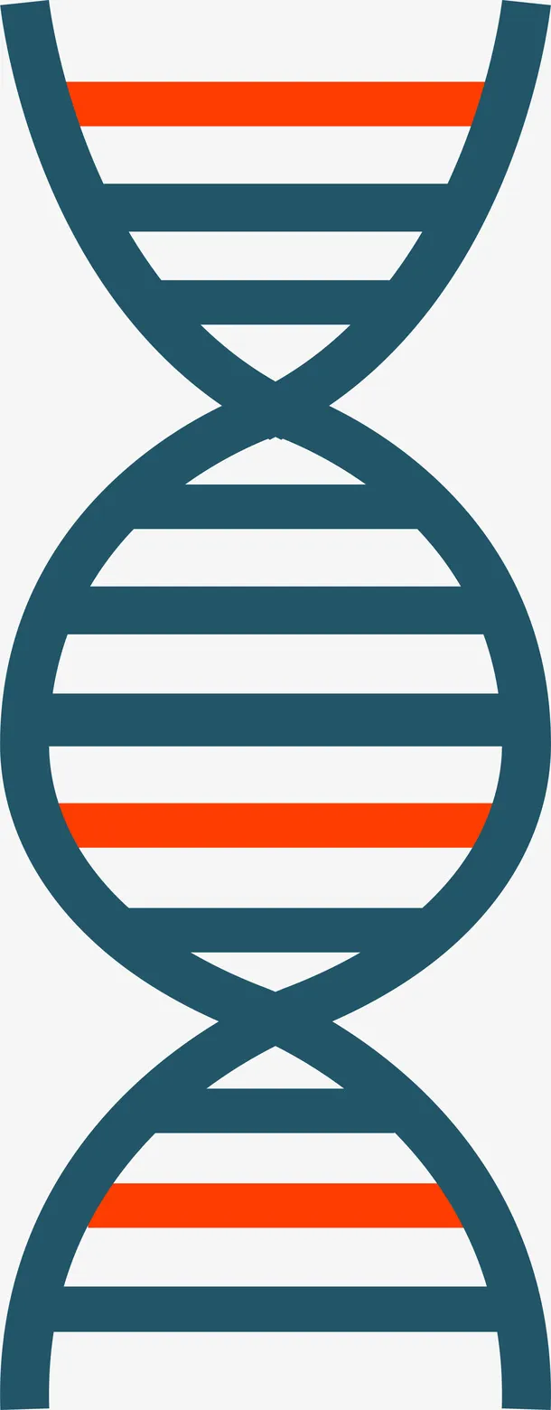 绿色螺旋线条免抠