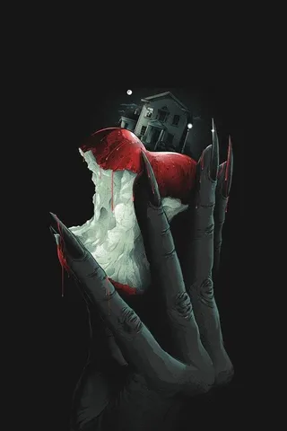 童话中的毒苹果海报背景素材高清