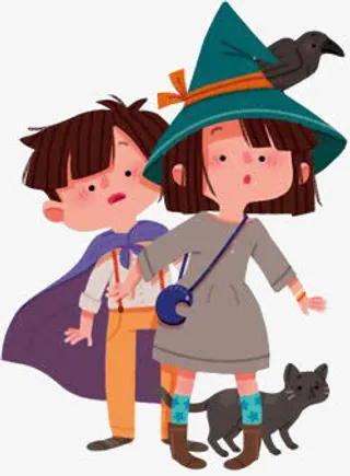女巫和勇士免抠