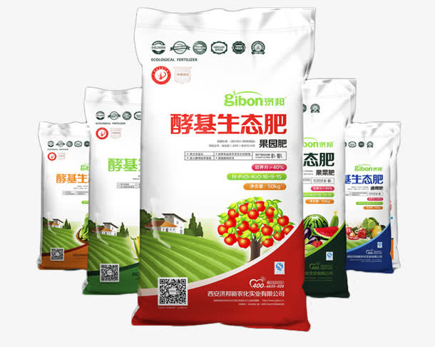 酵基生态肥包装袋免抠