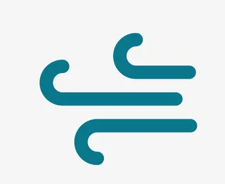 矢量风速气流PNG图片免抠