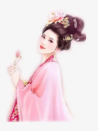 古风立绘游戏人物女子免抠