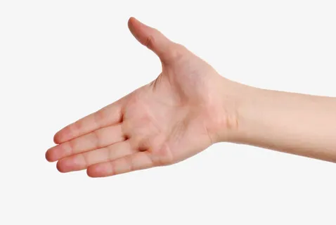 伸出手握手免抠