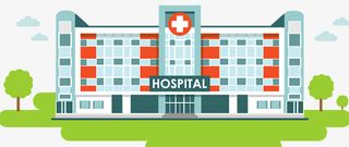 环保高大医院免抠