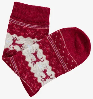 圣诞袜子小鹿免抠