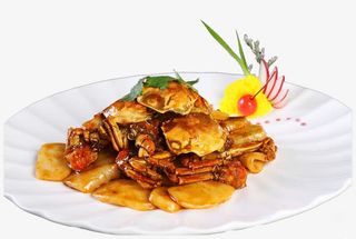 毛蟹炒年糕免抠