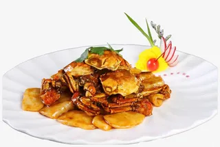 毛蟹炒年糕免抠