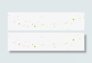 圆形点点的分散型条纹免抠