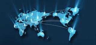 蓝色科技背景设计高清