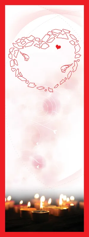 志愿者招募展架背景素材高清