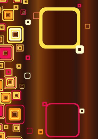 咖啡色质感方格不规则几何炫彩海报背景高清