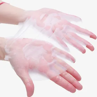 透明蚕丝面膜免抠