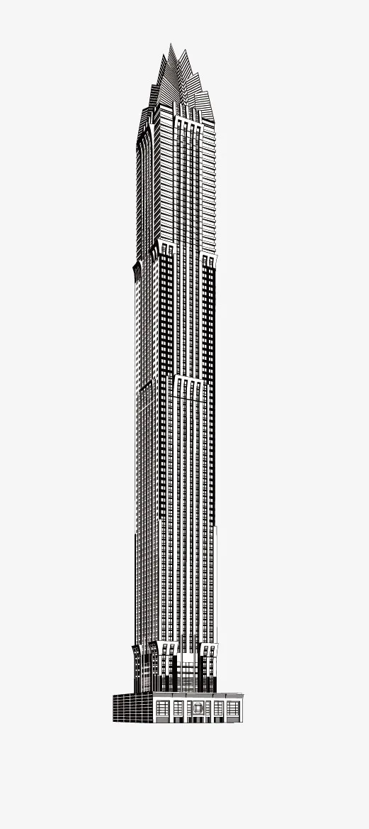 世界摩天大楼免抠