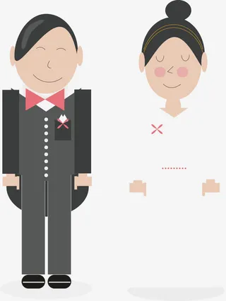 结婚的男女朋友免抠