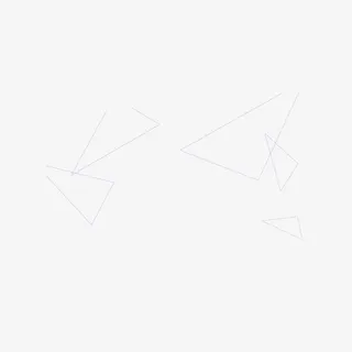 不规则菱角装饰图案免抠