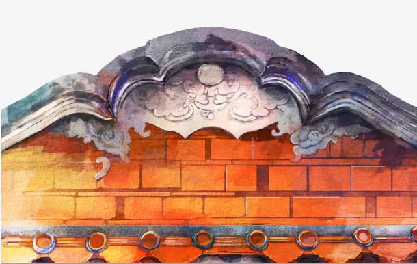 古典建筑免抠