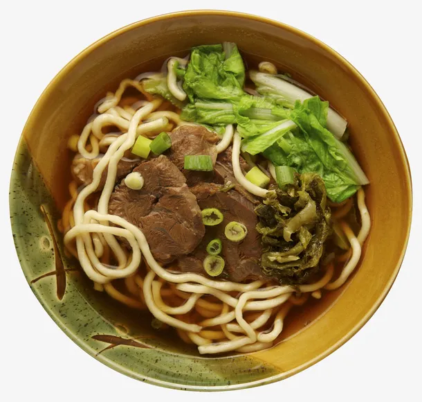 美食小吃牛肉酸菜面免抠