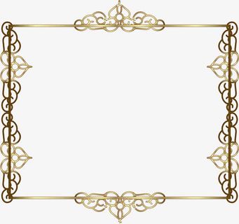欧式花框免抠