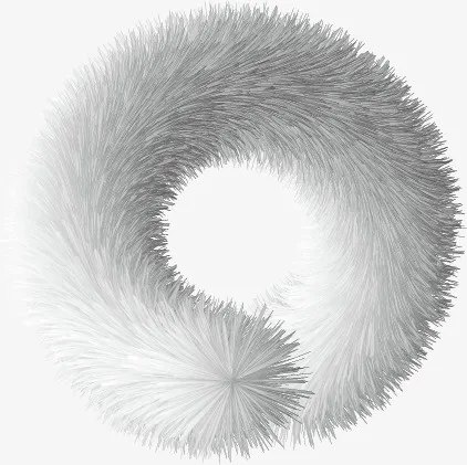 AI抽象毛发免抠