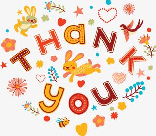 卡通彩色爱心图案免抠