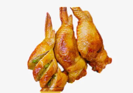 烧烤无骨鸡翅包饭免抠