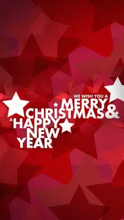 几何扁平圣诞H5背景高清