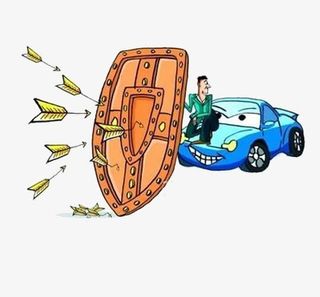 车护盾牌免抠