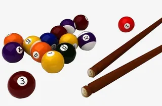 打台球比赛免抠