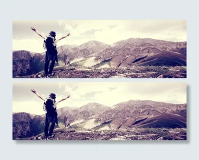 背包旅行背景高清