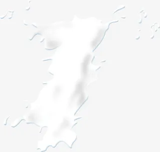 牛奶造型纵向装饰免抠