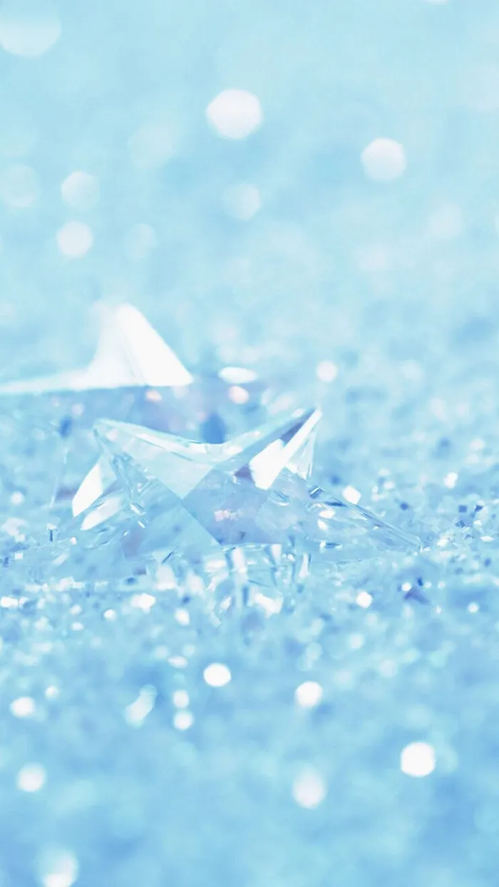 蓝色水晶H5背景高清