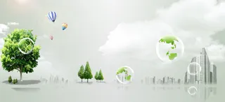科技环保背景