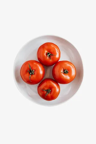 夏天红彤彤的好吃的西红柿免抠