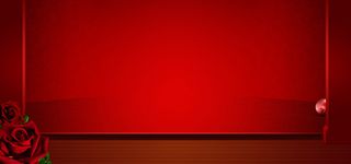 天猫甜蜜情人节浪漫大气护肤品红色海报背景高清