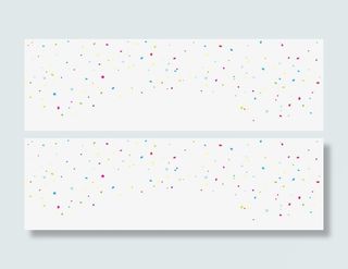 彩色碎纸漂浮素材免抠