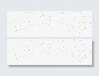 彩色碎纸漂浮素材免抠