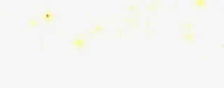 创意合成效果黄色的星光免抠