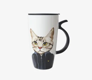 喵星人马克杯免抠