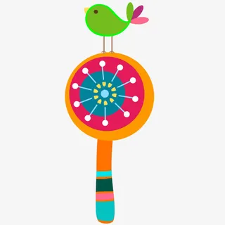 卡通 插画 彩绘 花瓣 花朵免抠