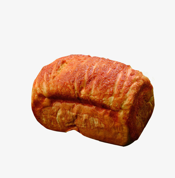 松软手撕面包PNG免抠