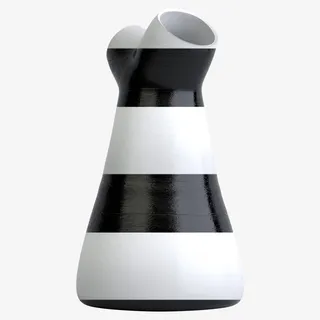 卡通立体花瓶免抠图免抠