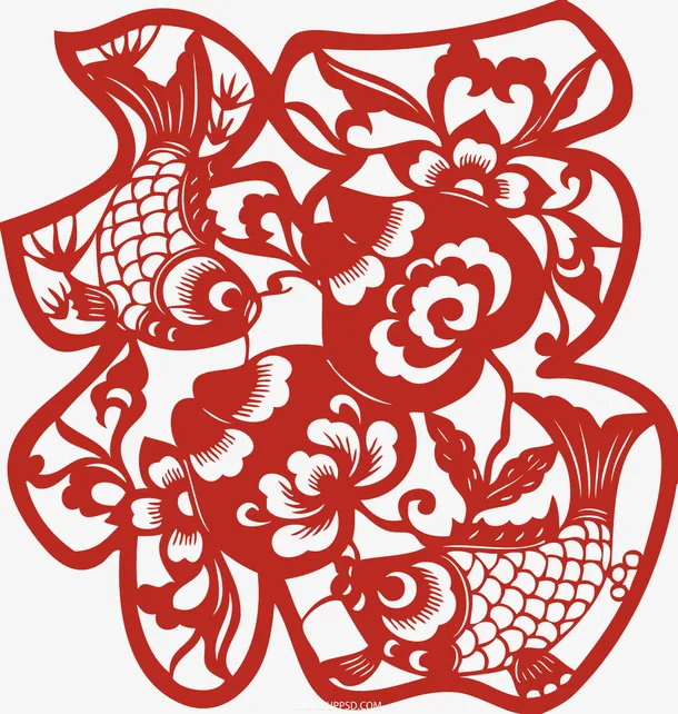 春节福字剪纸福字免抠节日元旦/春节/元宵元素