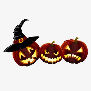 恐怖万圣节南瓜灯免抠