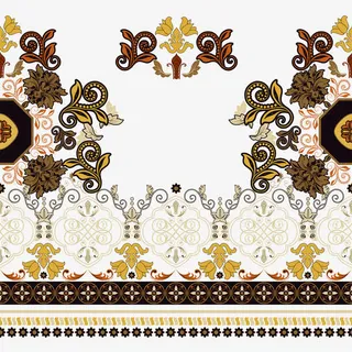 中国风花朵背景