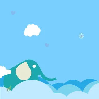 卡通促销推广主图背景高清