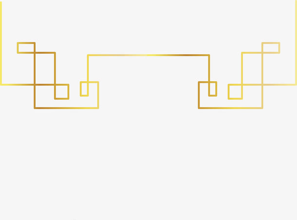 金色边框免抠