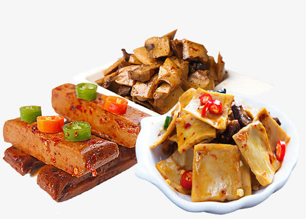 豆干零食大礼包免抠