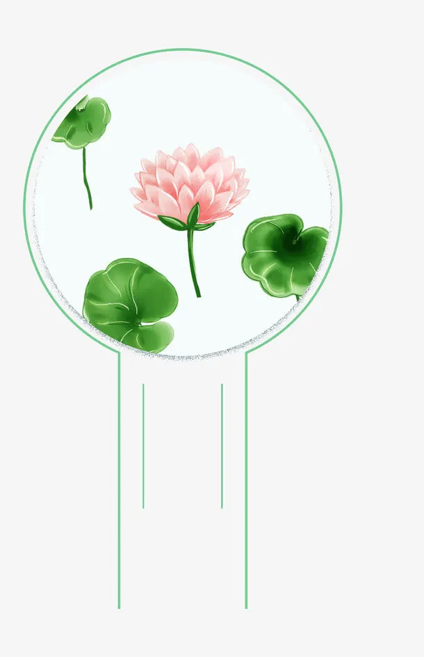 简约小清新春天海报免抠